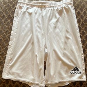 White Adidas Shorts
